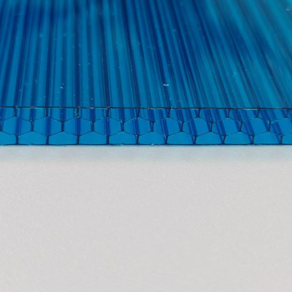2.1m*5.8m thickness 10mm Blue Polycarbonate Honeycomb Sheet Versatile High-Performance Material for Structural and Decorative