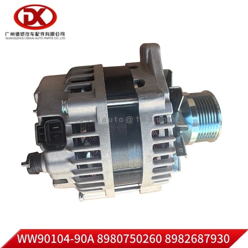 Alternator 24V 80A 8980750260 8982687930 8 98075026 0 8 98268793 0  for ISUZU 700P 4HK1 Truck Parts