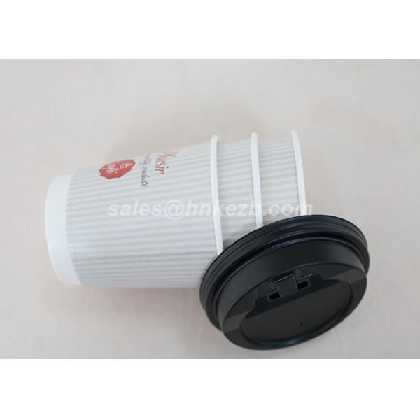 Disposable Vending Paper Cups Red 7 oz for Ice Cream Evironmental Friendly