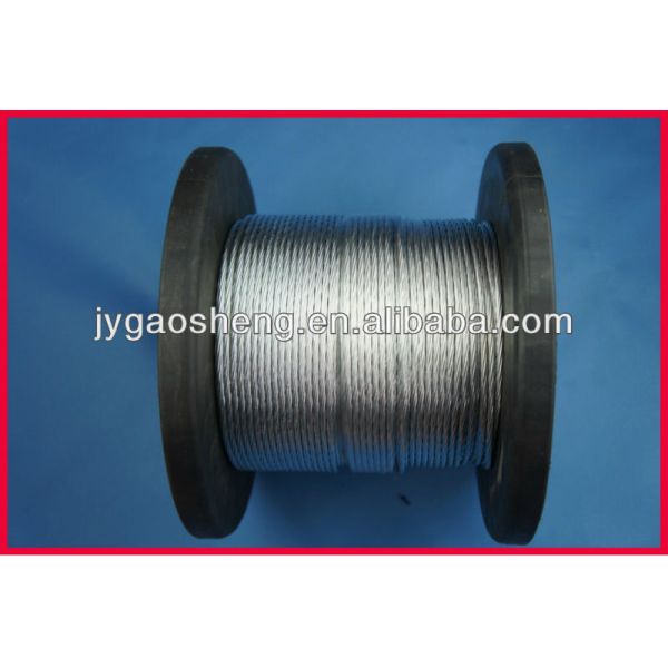 6mm Ground Wire Galvanized Steel Wire Cable with Good Price