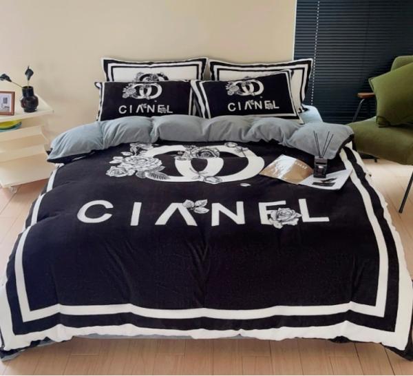 1 cubierta 1 hoja plana 2 fundas de almohada Set de ropa de cama de seda de hielo para adultos cubierta de cama en casa