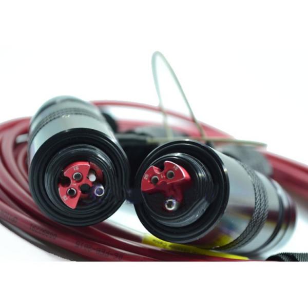 2 pin 4 pin photoelectric plug fiber cable connector industrial socket