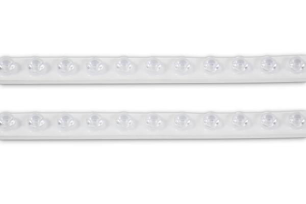 IP67 SMD2835 42pcs Flex Wall Washer Led Strip Light With Lens