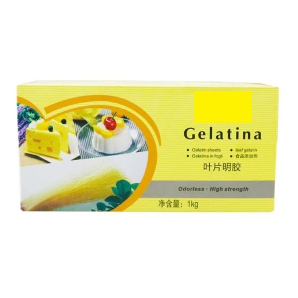 High Quality Leaf Edible Gelatin Sheet Gelatin Coated Tablets Mesh 8-60 Food Grade Gelatin for Food Additives