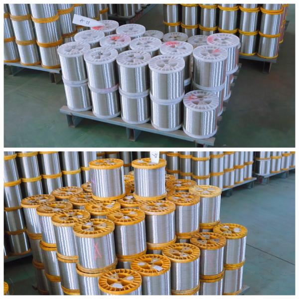 Medium Hard Bright 304 / 316 Stainless Steel Wire 0.02-20mm  High Strength