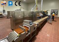 Chaîne de production commerciale de cône de sucre de biscuits machine roulée de gaufrette