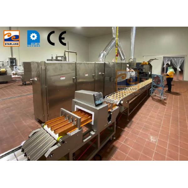 Конус вафли легкой закускы делает коммерчески машину 10kg/Hour конуса мороженого