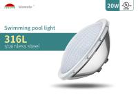 Estrutura branca da luz 150W IP68 da piscina Par56 impermeável