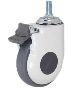 beauty equipment TPR medical caster 75mm