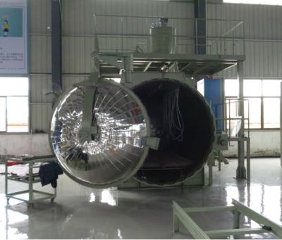 Máquina de fundição com os moldes para isolamento elétrico como os transformadores tipo seco