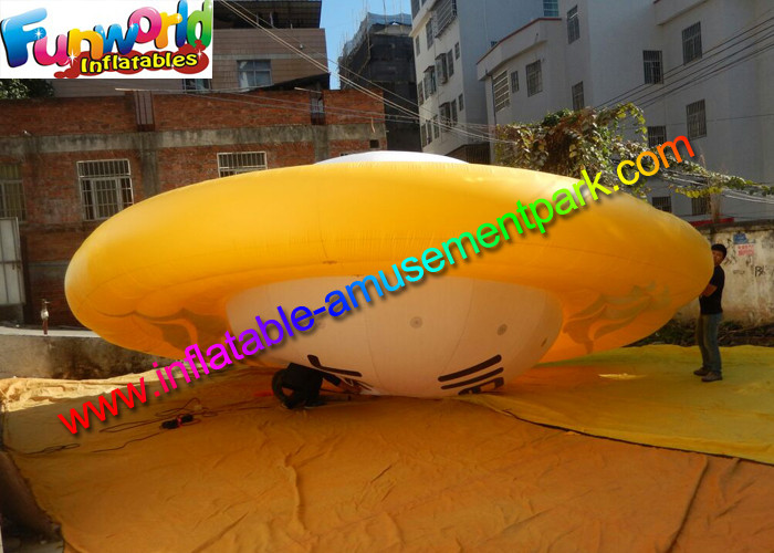 Воздушный шар гелия UFO Inflatables рекламы с украшением освещения СИД
