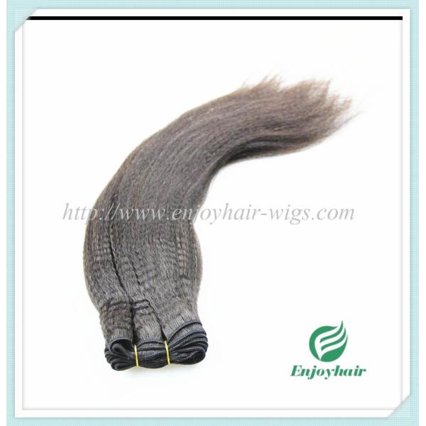Chinese 5A virgin hair weave ,natural color,yaki straight hair extension 10''-26''length