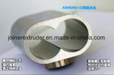 JSW CMP335 Plastic Screw And Barrel For PP And PE Twin Screw Extruder in Pet Food Industry