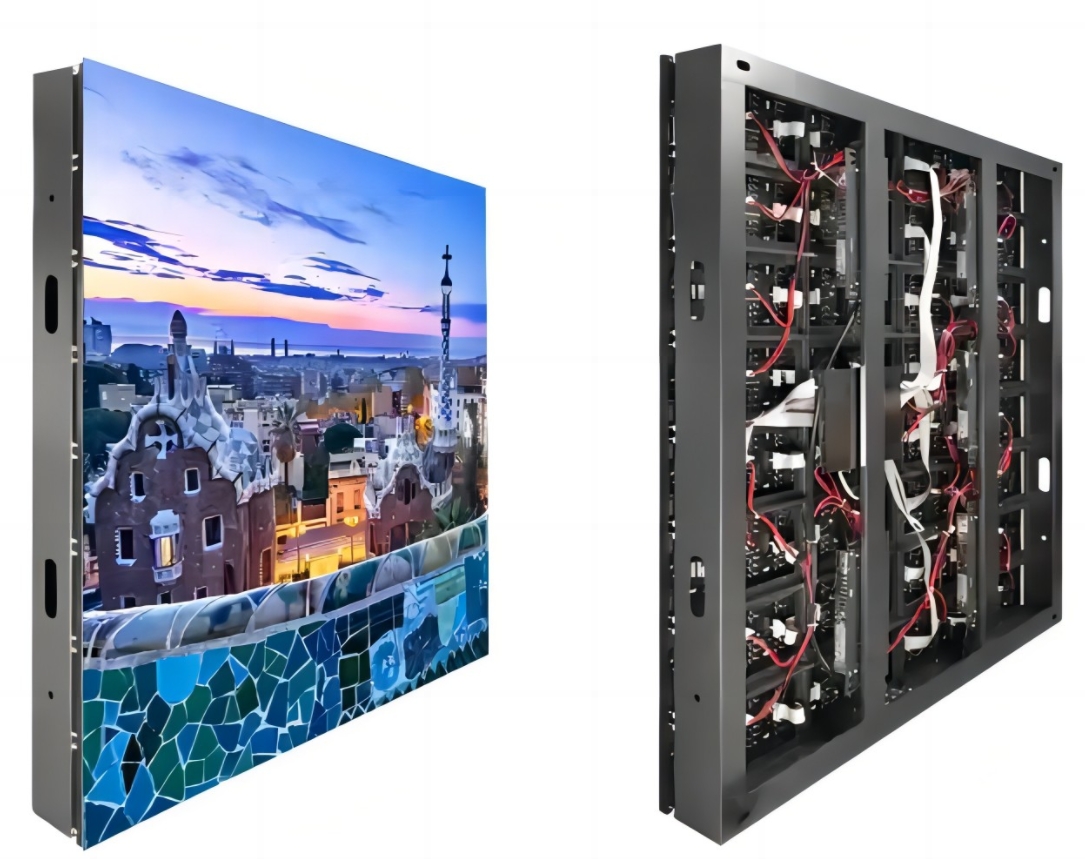 Экономный стальной фиксированный внутренний светодиодный видеодисплей 320X160 мм
