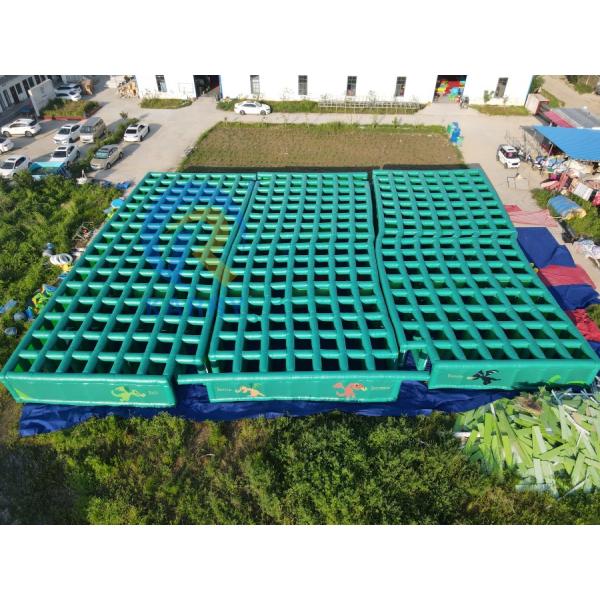 Features PORTABLE 2023 Inflatable Maze Castle Combo for Commercial Large Maze Game