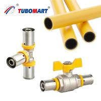 Brass GAS PEX AL PEX Tubos de pressão de acessórios para personalização OEM ISO certificado OEM