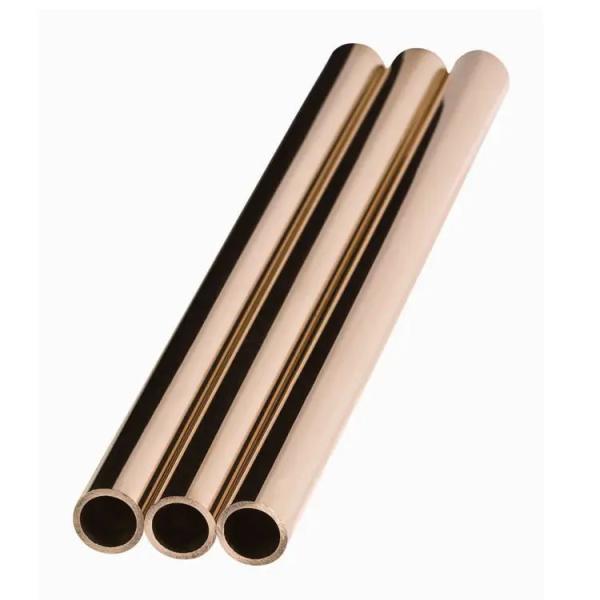 Tubo de cobre e níquel sem costura ASTM B111 6 SCH40 CUNI 90/10 C70600 C71500 Tubo redondo