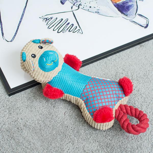 Chew Proof Stuffed Pig Pet Plush Toy/pet toys/pet products