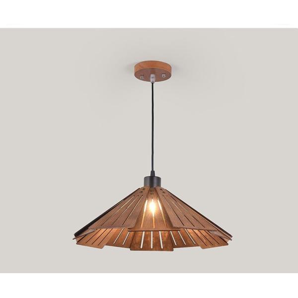 Люстра чайной комнаты небольшой Адвокатуры ресторана привесной лампы соломенной шляпы искусства древесины Wabi Sabi домашняя