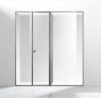 SUS304 Stainless Steel Bathroom Glass Shower Screen Profile Anti Corrosion