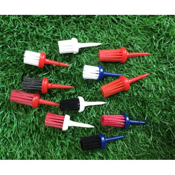 golf brush tee , golf tees , golf tee , brush tee  , brush golf tee