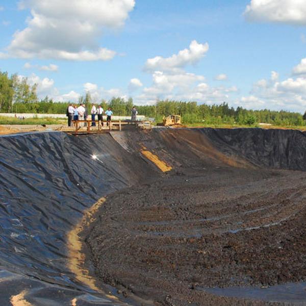 Agricultural Geomembrane Pond Liner 1mm Waterproof HDPE Landfill Geomembrane Pond Liner 0.75mm 1.5mm Pond Liner