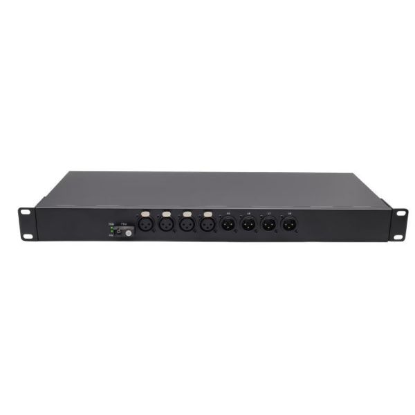 4 Channel Bidirectional XLR Audio Fiber Extender 4CH 2 Way Audio Over Fiber Extender