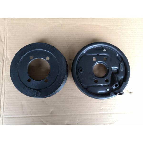 Durable ISUZU NPR Parts Hand Brake Assembly Have Steel Drum And Iron Drum With Brake Shoes And Plate