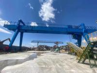 Customized Double Girder Hook Gantry Crane 50T 3 Phase