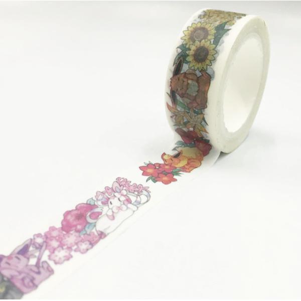 2 Inch Thin Decorative Washi Tape Rubber Adhesive Residue Free Gift Wrapping