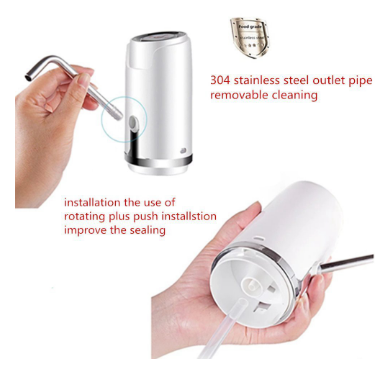 4W Universal Gallon Bottled Water Dispenser Pump For Healthy Drinking Water