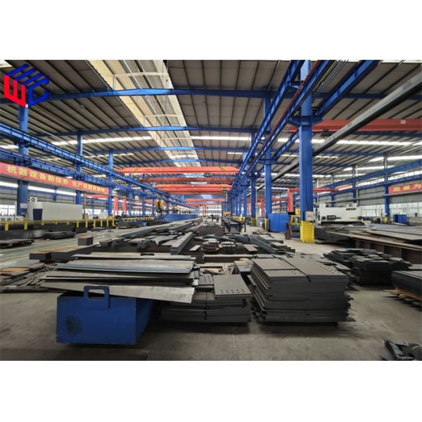 Prefab Steel Metal Frame Structure Fabrication ASTM572 GRADE50