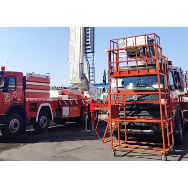 6×4 Euro 6 Emission Aerial Work Platform Fire Vehicle with 22m Aerial Ladder