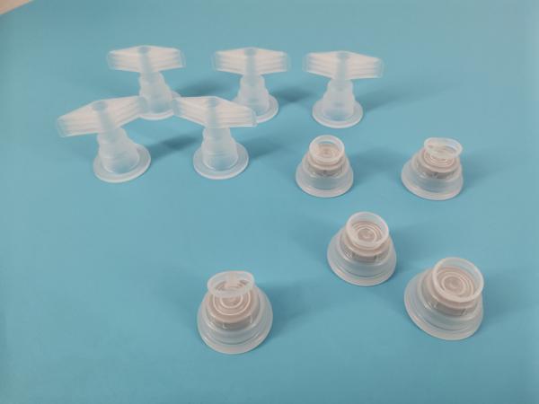 30mm 32mm Pull Ring Single Port Infusion Euro Head Cap for Non PVC Infusion Bag infusion euro head cap