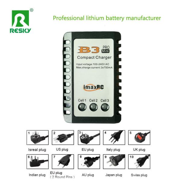 RC IMAXB3 8W Balance Charger For 7.4V 11.1V 2s 3s 750mA rechargeable lithium polymer batteries