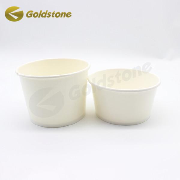 Convenient Custom Paper Ice Cream Cups Recycled Paper Cups Custom Sizes