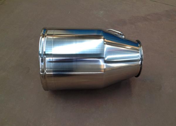 Heavy Duty 25L Stainless Steel Milking Bucket Pail Without Lid For Most Machines