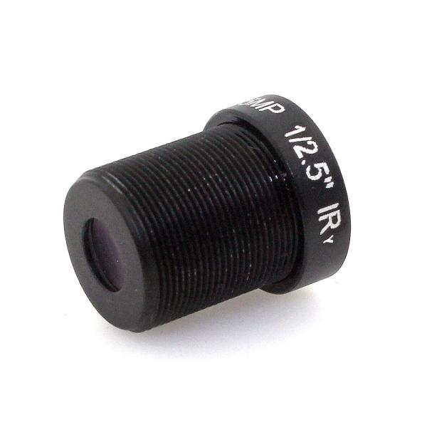 52 Degrees Angle IR CCTV Board Lens 1/2.5 HD 5mp 8mm For Security IP Camera