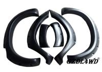 Os alargamentos do para-choque de Off Road do estilo do bolso Textured o preto para Toyota Hilux Vigo 2005 - 2011