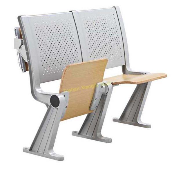 Armless Flame Retardant Material Coating University Classroom Chair 1.5mm Steel Back