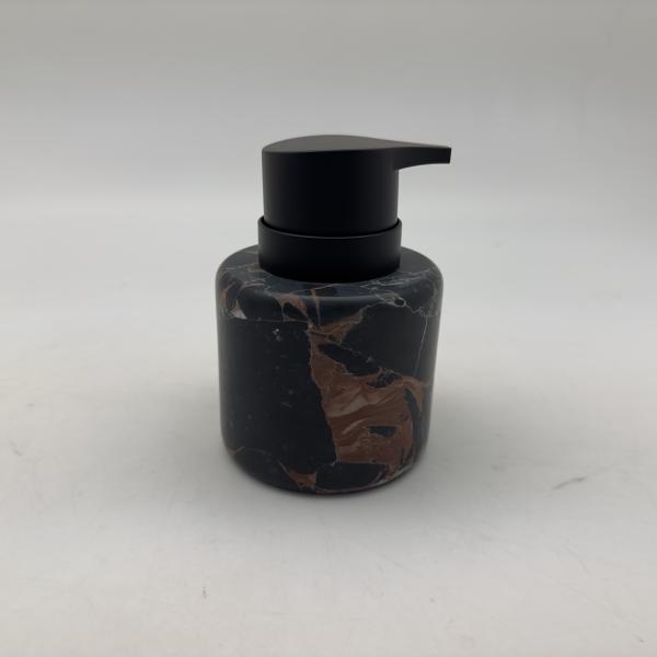 Мраморный ванный сапун-диспетчер Афины Золотые цветы Банный набор для дома Жидкие сапун-диспетчеры Лосьон насос бутылка