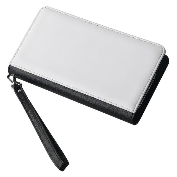 Big Capacity Leather Blank Sublimation Wallets For Men And Women Personalized Long Wallet