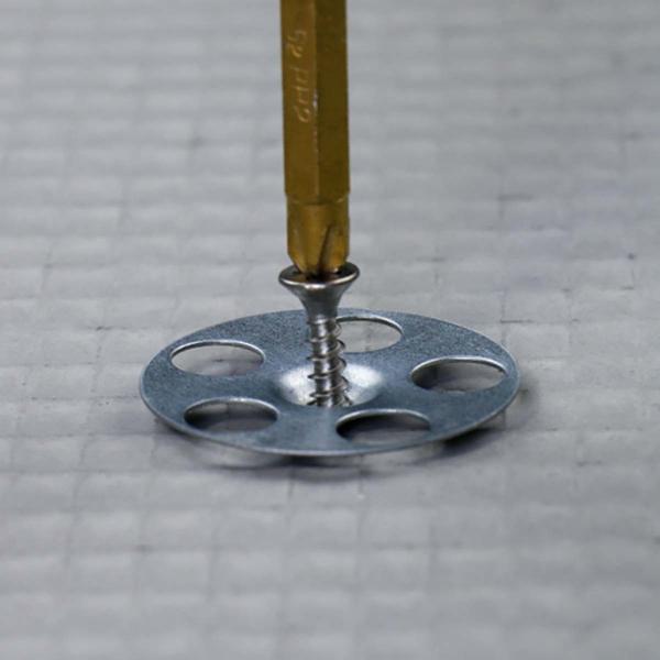 36mm Galvanized Steel Tile Backer Board Washers For Wooden Floors Or Stud Walls