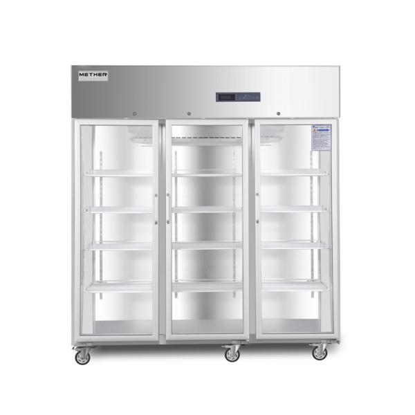 1500L Maior Capacidade Hospitais Médicos Farmácia Vaccine Refrigerador Aço Inox 304