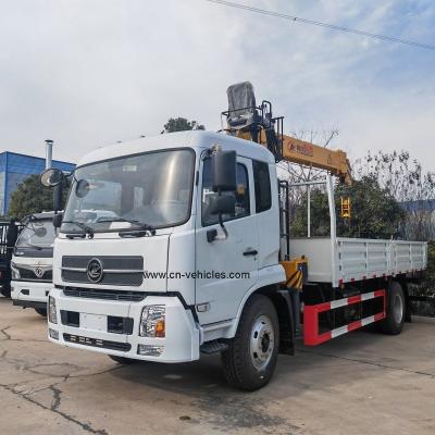 Dongfeng 8 Tonne Telescopic Boom Truck Crane 180KW 245HP Hydraulic Mobile Crane Truck Mounted