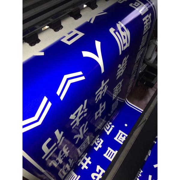 Etiqueta engomada reflexiva del vinilo de las cuentas de cristal imprimibles de alta calidad con el panal para el tráfico