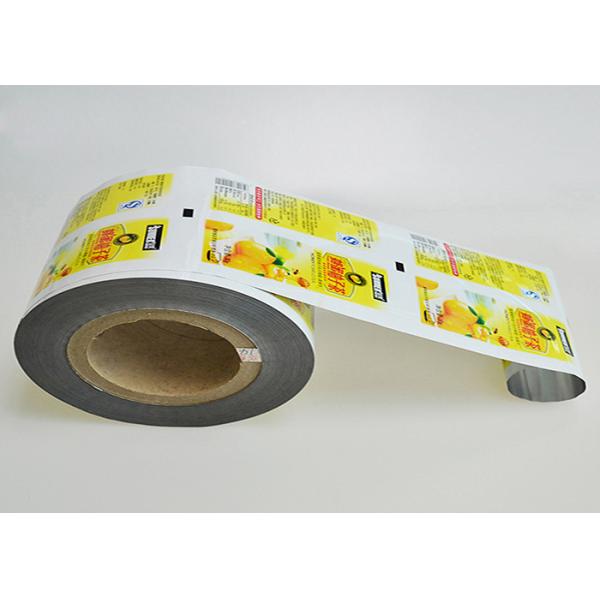 PET/VMPET/PE Plastic Packaging Film Roll Customize Printing Multilayer For Snacks Food