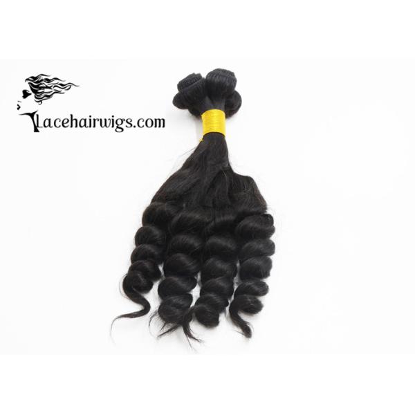 100% Brazilian Virgin Human Hair Bundle Aunty Funmi Hair Style Hair Weaving