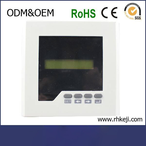 CN-AV2Y 120*120mm Intelligent Digital Panel Analog Single Phase AC Voltmeter Voltage Data Logger LCD