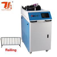 máquina de soldadura Handheld automática do laser 2Kw 1kw para o tubo que faz a linha
